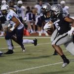 Kentwoods Dyllon Daniels returns a kickoff 90 yards for a touchdown in the Conquerors 49-27 win against Auburn Riverside earlier this season. RACHEL CIAMPI, Kent Reporter