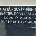 This tiled-section of the American-Vietnamese memorial bears the names of veterans who fought in the conflict, which came to an official end in 1975. ROBERT WHALE, Auburn Reporter