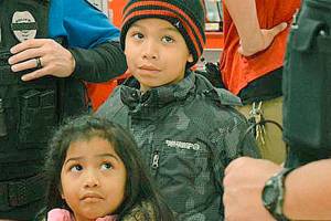 Kent Police, children to holiday shop at Target