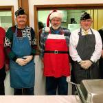American Legion Post 15, Legion family of Kent provide annual holiday dinner