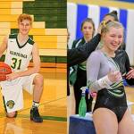 Owen Paznokas and Elisabeth Larson. COURTESY PHOTOS