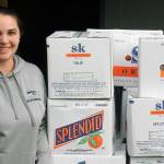 Choate brings cheer to Kent Food Bank