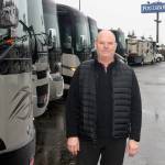 Will Rogers, Poulsbo RV chief operations officer, says the state Department of Transportations plans to tunnel under Interstate 5 to connect to State Route 509 at the site of the companys Kent location, could force the move of RVs and employees as soon as 2020. STEVE HUNTER, Kent Reporter