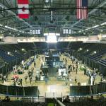 The Aerospace Futures Alliance Aerospace Job Fair drew more than 1,200 registered job seekers and 38 companies to the accesso ShoWare Center on Monday. MARK KLAAS, Auburn Reporter