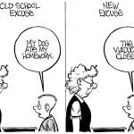 Reporter cartoon, Frank Shiers