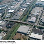 The city of Kent will build an overpass over the Union Pacific Railroad tracks along South 228th Street to improve traffic flow. COURTESY GRAPHIC, City of Kent