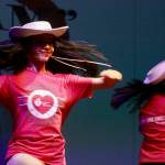 The Chatelaines step it up during Kentridges Dance for Heart program at the schools Performing Arts Center on Friday night. MARK KLAAS, Kent Reporter