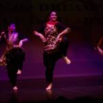 Bhangra dancers delight the audience during Kentridges Dance for Heart program at the schools Performing Arts Center on Friday night. MARK KLAAS, Kent Reporter