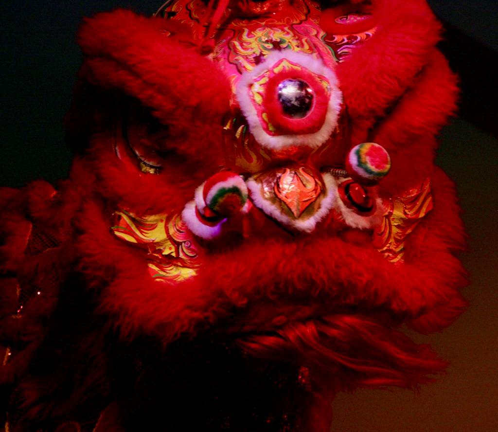 Dragon Lion rears its head. MARK KLAAS, Kent Reporter