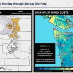 Windstorm to join snowstorm this weekend in Kent