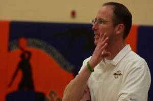 Kentridges first-year varsity head coach, Brad McDowell, took his team to the final four. MARK KLAAS, Kent Reporter