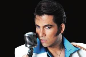 Danny Vernon as Elvis. COURTESY PHOTO