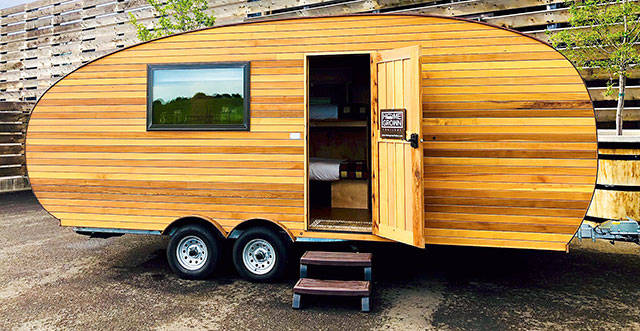 Kent’s Torklift manufacturing trailer frames for Homegrown Trailers