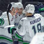 Thunderbirds double up Americans, extend wild-card playoff lead