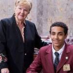 Jones-Kulow serves as page in state Senate