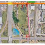 The city-owned Naden properties are outlined in black. COURTESY PHOTO, City of Kent