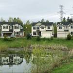 Bridges neighborhood of single-family homes are within Kents city limits but sit on land surrounded by the city of Auburn, which is looking into the possbility of annexing the property. MARK KLAAS, Kent Reporter