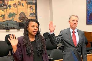 Two new judges begin jobs in King County Superior Court in Kent