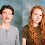 Hans Erickson and Hannah Schabbing. COURTESY PHOTOS