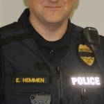 Kent Police Assistant Chief Eric Hemmen displays a body-worn camera. STEVE HUNTER, Kent Reporter