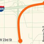 Northbound SR 167 ramp to I-405 to be closed for 14 hours Saturday night