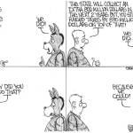 REPORTER CARTOON, Frank Shiers