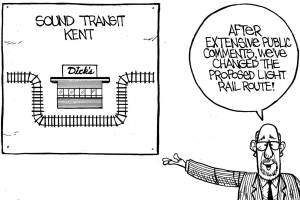 Burgers and fries or trains and rails?