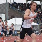 Kentwoods Daniel Gaik begins his 400-meter dash. He finished second with a personal-best 49.03 seconds. RACHEL CIAMPI, Kent Reporter