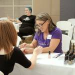 Hairdressers, makeup artists and nail technicians were available to give each birthday girl a makeover. OLIVIA SULLIVAN, Federal Way Mirror