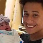 Paul Johnson with his baby daughter. COURTESY PHOTO, Johnson Family