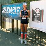 Xtreme Speed Track Clubs Emma Pollak finished strong at the USATF National Junior Olympic Championships in Sacramento, Calif. COURTESY PHOTO