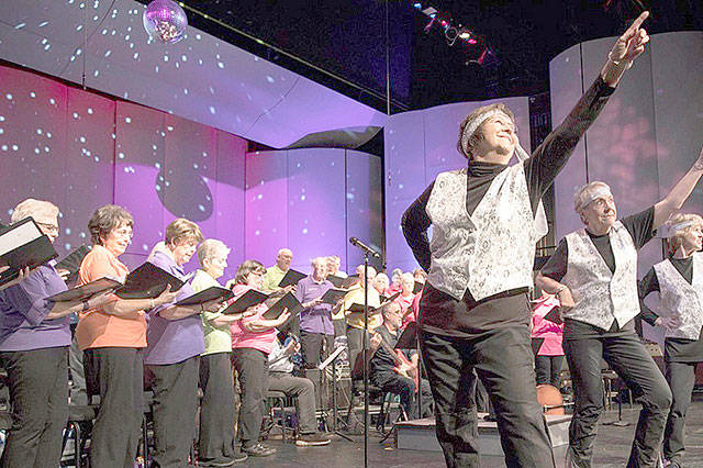 SilverSounds Northwest, a rock n roll choir, will perform Thursday, Aug. 22 at the Kent Senior Center. COURTESY PHOTO, City of Kent
