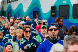 Catch Sounder train in Kent to Seahawks game on Sunday