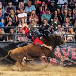 Aaron Mercer competes in the Tri-Cities Invitational in May in Kennewick. COURTESY PHOTO, Bullfighters Only