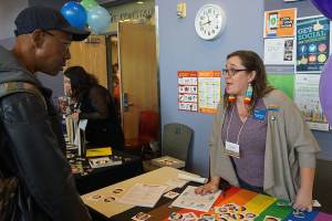 A resource fair was a part of LGBTQIA Week last year. The fair returns Oct. 10 for this years LGBTQIA Week at Highline College. COURTESY PHOTO