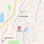 Drivers will need to take alternate routes during bridge construction along South 196th/200th Street on the Tukwila-Kent border just east of Orilla Road. COURTESY GRAPHIC, City of Tukwila