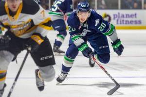 Seattles Conner Bruggen-Cate. COURTESY PHOTO, Brian Liesse, T-Birds