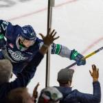 Ciona scores first career goal as Thunderbirds sink Raiders 3-1