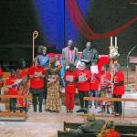 New Kent Lutheran Church members from South Sudan speak during the congregations 130th anniversary celebration last Saturday. COURTESY PHOTO