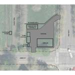 A map shows the location of the new pump station to be built on the northwest corner of 64th Avenue South and West James Street. COURTESY GRAPHIC, City of Kent
