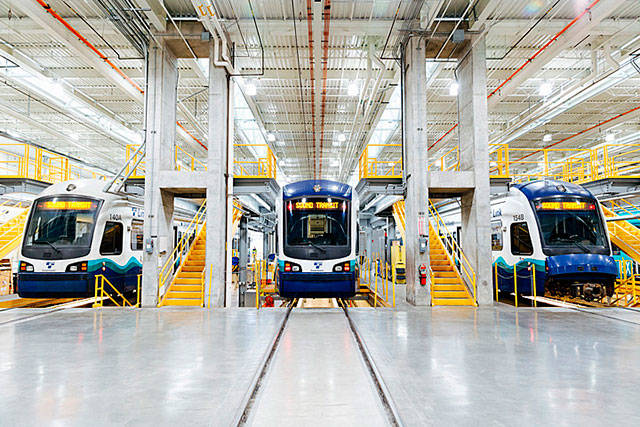 Sound Transits Operations and Maintenance Facility in South Seattle. COURTESY PHOTO, Sound Transit