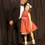 Celebrity dancers raised $11,585. The winning team was Brian Chandler, UGM Outreach director and 10-year-old Allegro Performing Arts Academy student Sophina. COURTESY, Emma Lee Photography