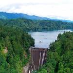 The PSE-operated Baker Dam along the Baker River near Concrete. COURTESY PHOTO, PSE
