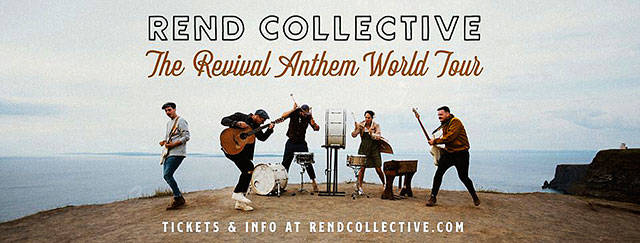Irish Christian folk rock band Rend Collective to play in Kent
