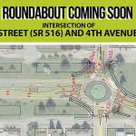 City of Kent plans meeting on Fourth and Willis Street roundabout