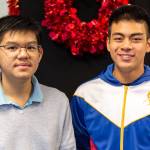 Michael Tran, left, and Angelo Herrera share their thoughts about the importance of school safety. COURTESY PHOTO, Kent School District