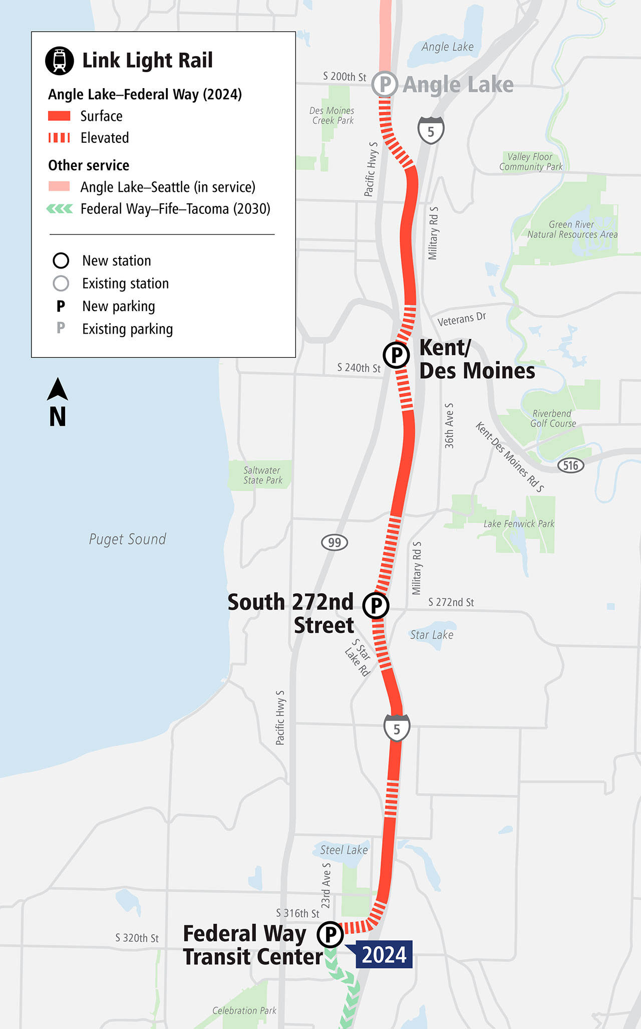 Sound Transit to receive $790 million federal grant, $629 million loan for light rail extension