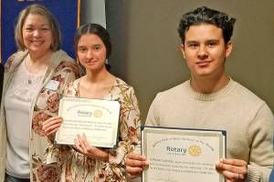 Rotarians honor Mountain View Academy students, support KYFS for Shop With A Cop event