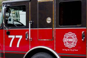 Chimney fire damages Kent home