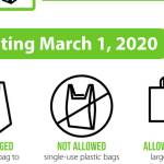 Plastic bag ban coming to Kent March 1